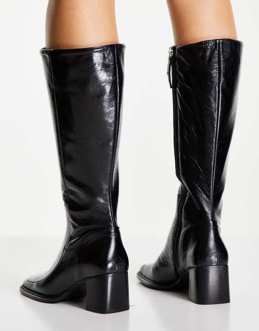 Asos square toe on sale boots