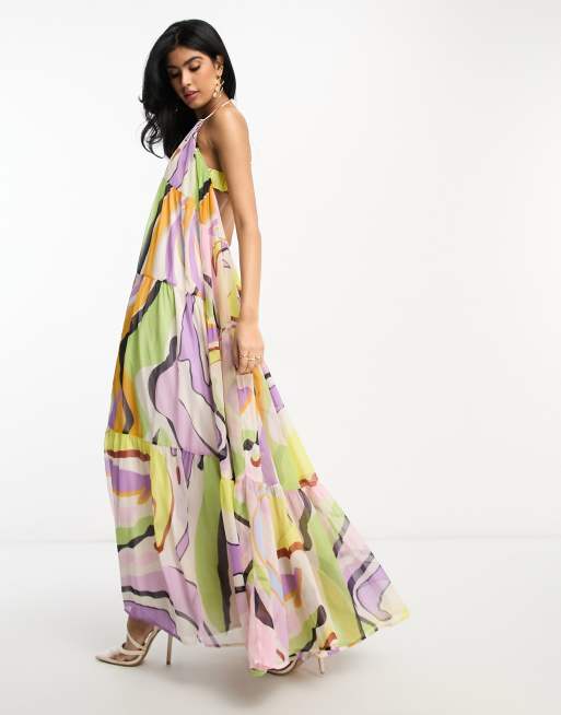 Maxi 2024 trapeze dress