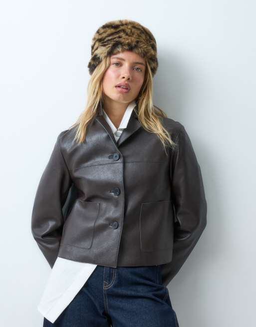 ASOS DESIGN chapeau cosaque à motif tigre, 2 de 4
