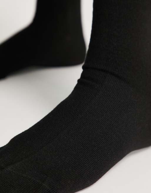 ASOS DESIGN - Chaussettes montantes - Noir, 3 de 4