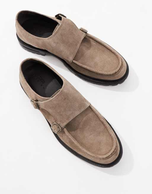 ASOS DESIGN - Chaussures à bride et semelle crantée - Taupe, 3 de 4