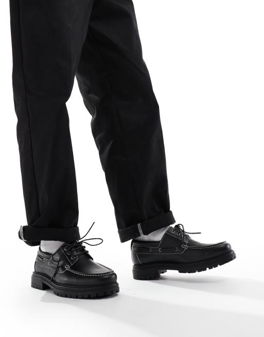 ASOS DESIGN - Chaussures à lacets - Noir, 3 de 4