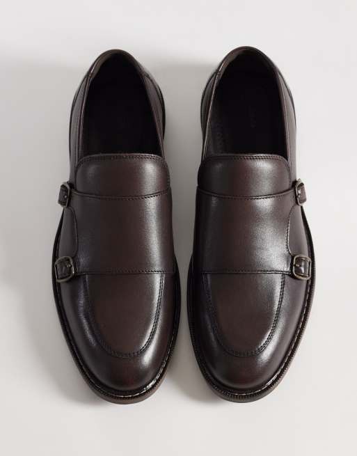 ASOS DESIGN - Chaussures derby en cuir - Marron, 4 de 4