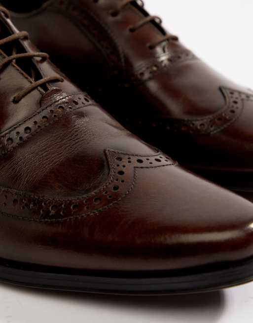 Chaussures Oxford En Cuir Marron Pour Homme - Pointure 37.5, Fait Main Au Pakistan, Neuves En Boîte