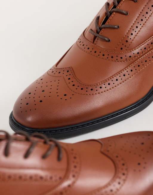 ASOS DESIGN - Chaussures richelieu - Fauve, 3 de 4