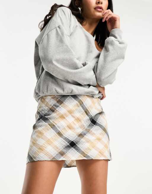 Checkered skirt asos best sale