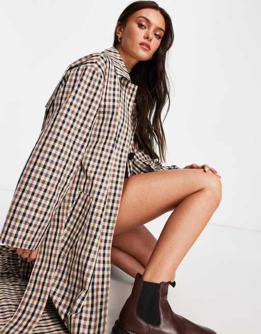 Asos on sale boyfriend trench