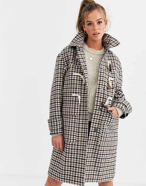 Asos maternity duffle on sale coat