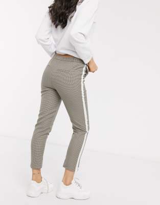 asos side stripe trousers