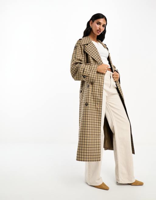 Asos hot sale houndstooth coat