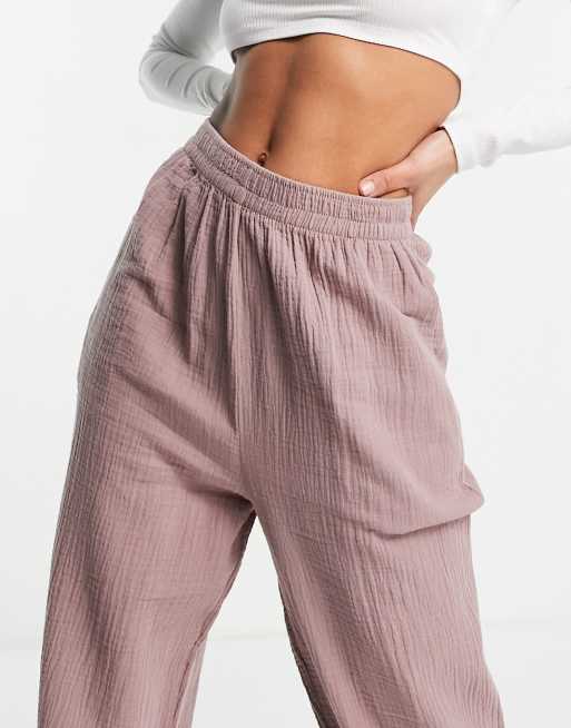 Ladies cheesecloth pants new arrivals