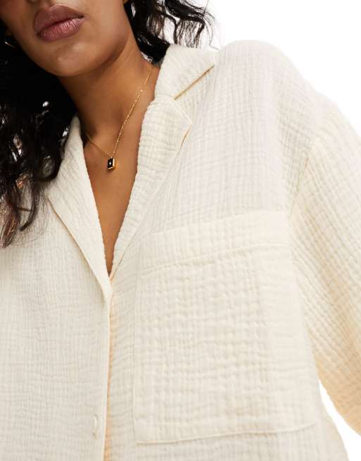Cheesecloth shirt sale