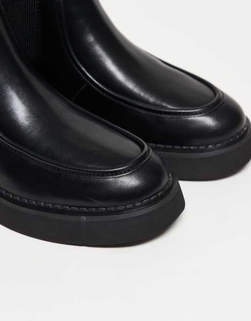 ASOS DESIGN chelsea boot in black with elastic gusset, 2 of 4
