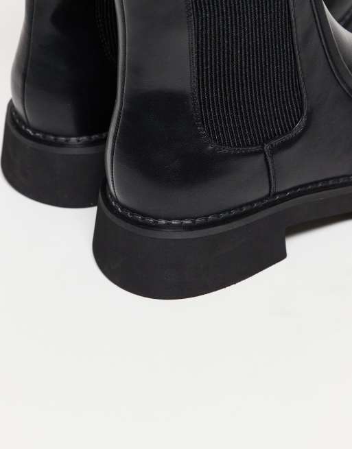 ASOS DESIGN chelsea boot in black with elastic gusset, 4 of 4