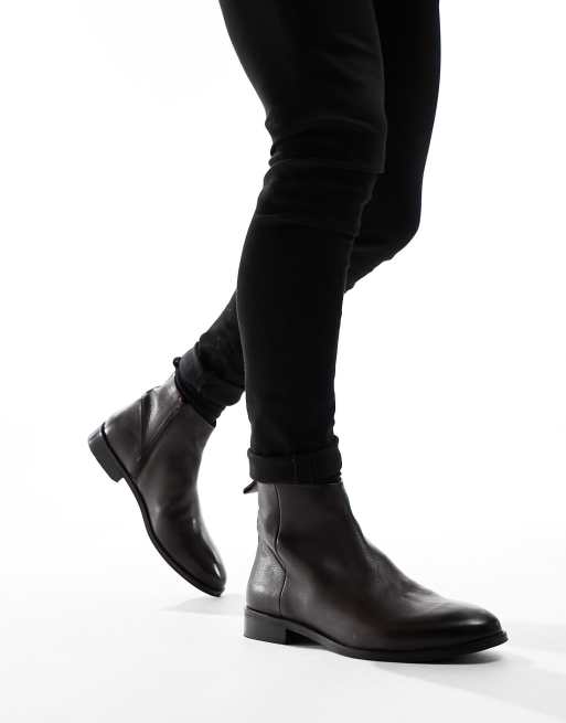 Asos black cheap chelsea boots mens