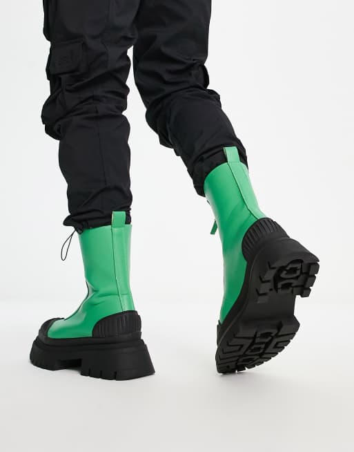 Asos on sale green boots