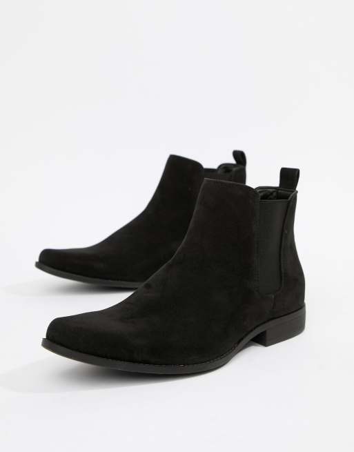 Black chelsea boots mens asos hotsell