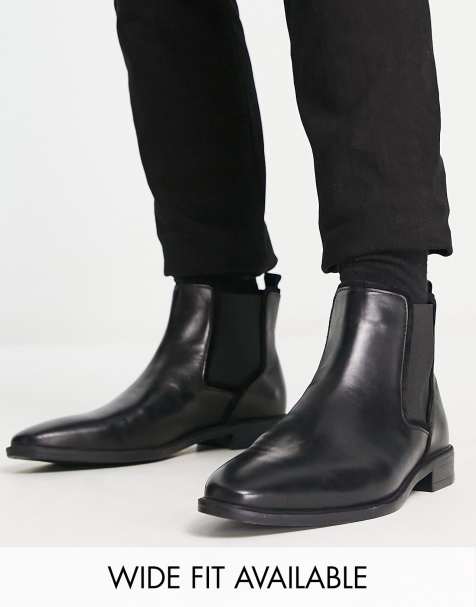 betaling symbol angivet Leather & Suede Men's Chelsea Boots | Dealer Boots | ASOS