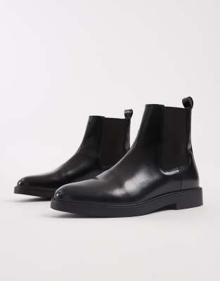 Asos Design Chelsea Boots In Black