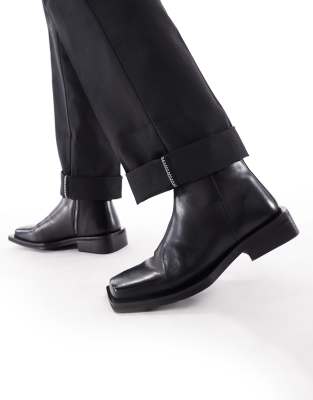 Asos Design Chelsea Boots In Black