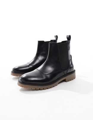 Asos Design Chelsea Boots In Black