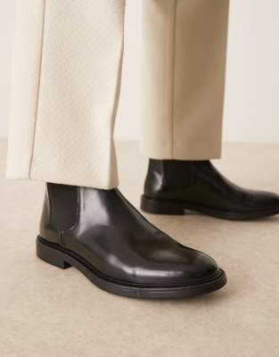 Asos Design Chelsea Boots In Black