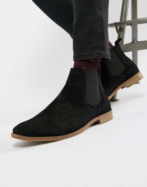 Men's Chelsea Boots | Black & Suede Chelsea Boots | ASOS