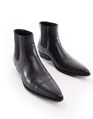 Asos Design Chelsea Boots In Black