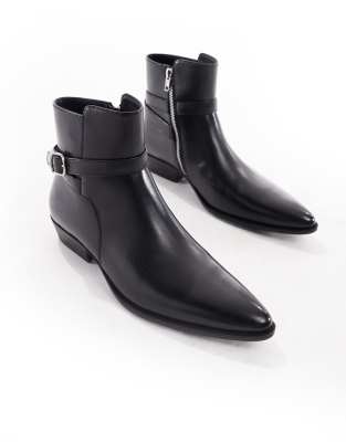 Asos Design Chelsea Boots In Black