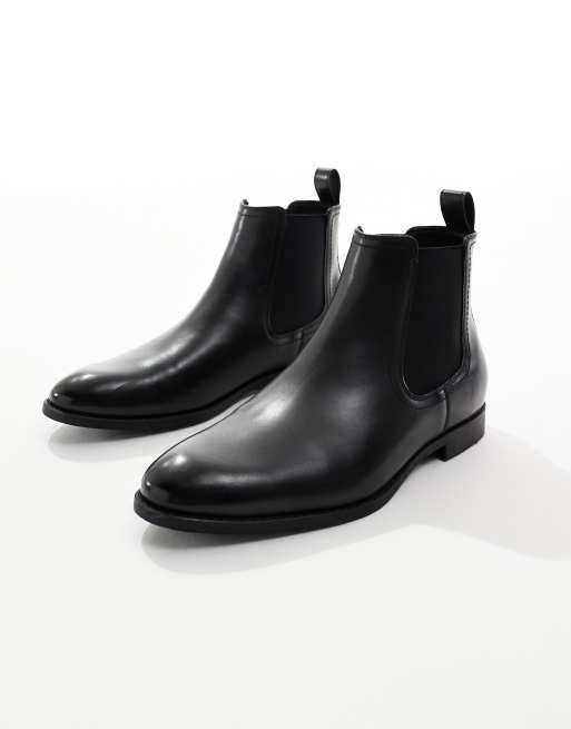ASOS DESIGN Chelsea boots in black