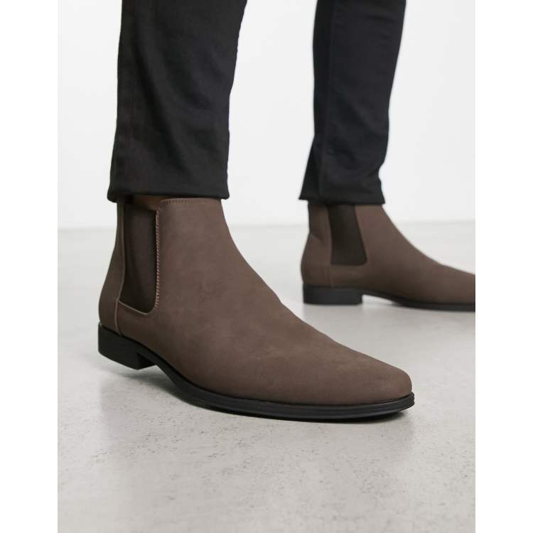 Chelsea boots sales faux suede