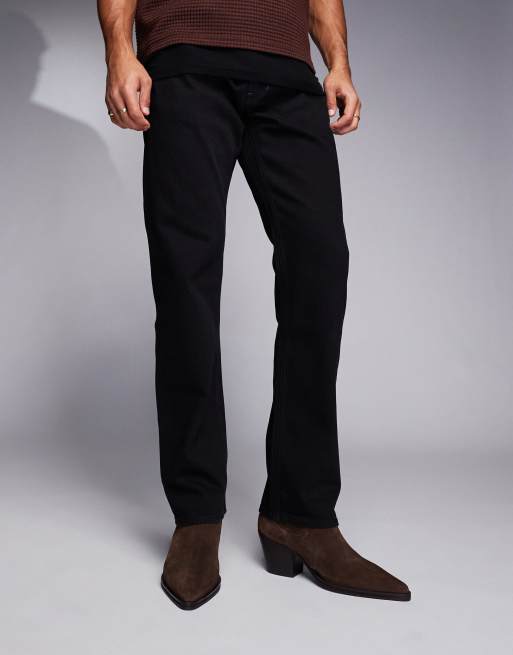 ASOS DESIGN chelsea boots in brown suede with cuban heel, 4 of 4