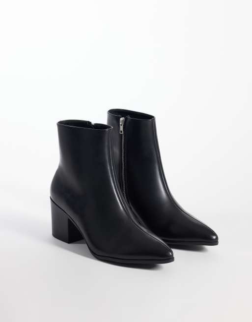 ASOS DESIGN chelsea boots med klack i svart, 2 av 4
