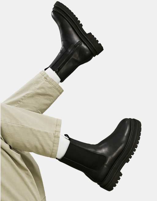 black boots asos