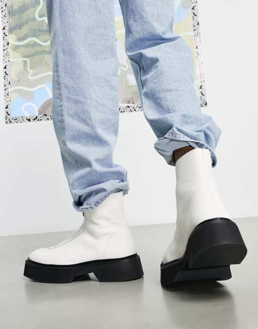 Asos calf outlet boots