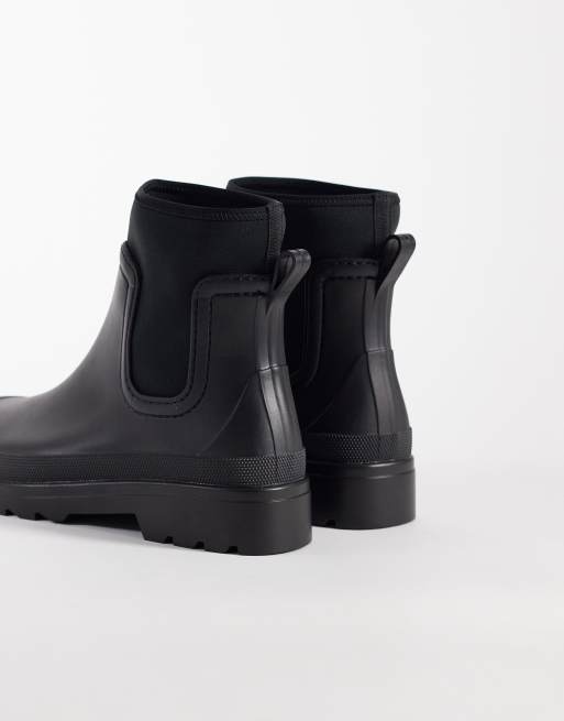 ASOS DESIGN - Chelsea-gummistøvler i sort, 4 af 4