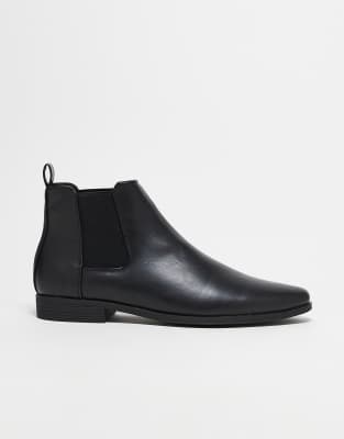 Chelsea-Stiefel in Schwarz Schwarz 46