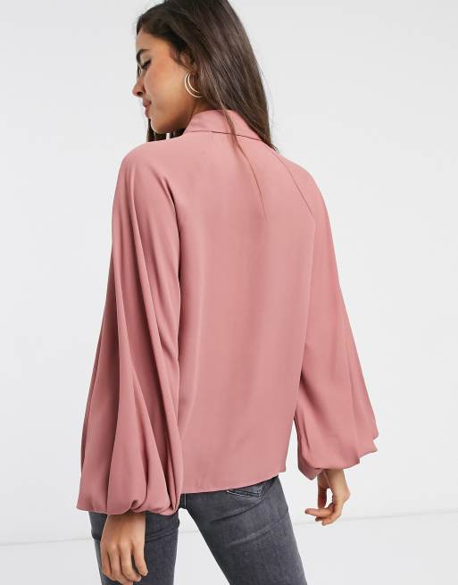 Chemise Diesel Manches Longues Rose Avec Motif Ailes D'ange - Taille M, Référence NB517 - Occasion Très Bon état