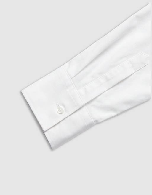 ASOS DESIGN - Chemise ajustée - Blanc, 7 de 8