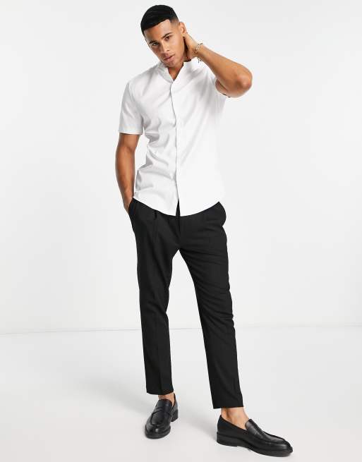 Chemise col mao asos hotsell