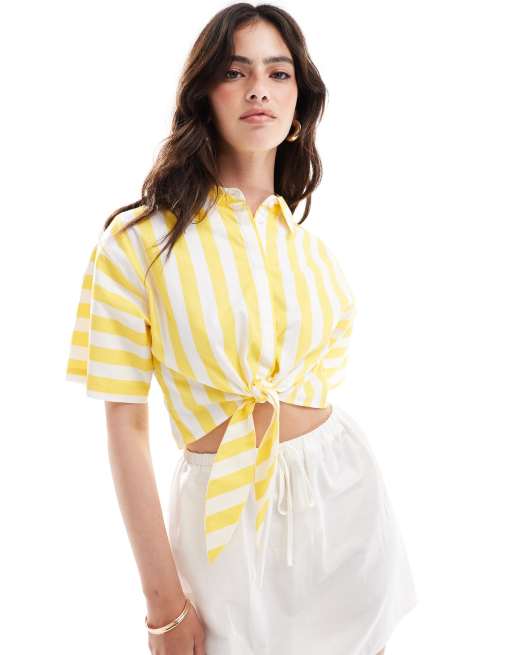 Chemise manche courte rayé cheap