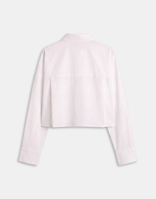 ASOS DESIGN chemise courte blanche, 8 de 10
