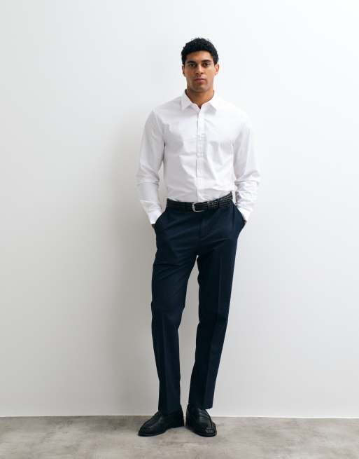 ASOS DESIGN - Chemise élégante coupe classique - Blanc, 3 de 5