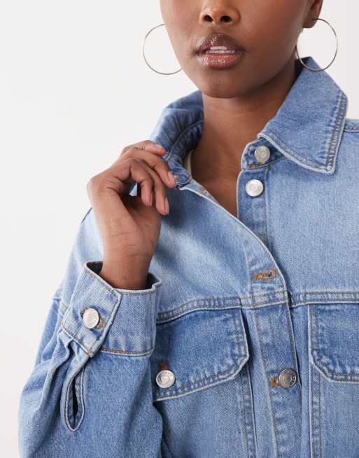 ASOS DESIGN - Chemise en jean oversize, 2 de 4