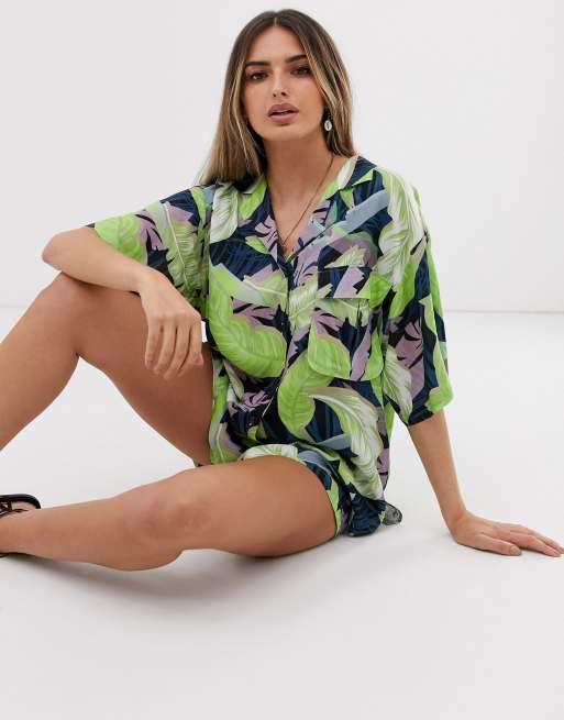 Chemise discount hawaienne asos