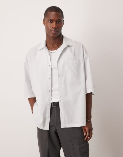 ASOS DESIGN - Chemise oversize - Bleu clair - view 1