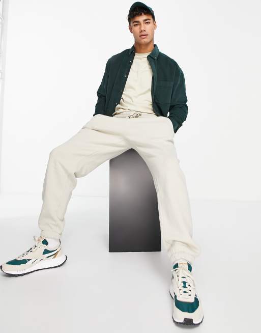 ASOS DESIGN - Chemise oversize en velours côtelé style années 90 - Vert bouteille , 4 de 4
