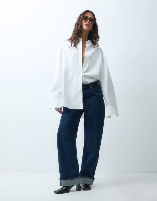 ASOS DESIGN chemise oversize XL blanche, 2 de 7