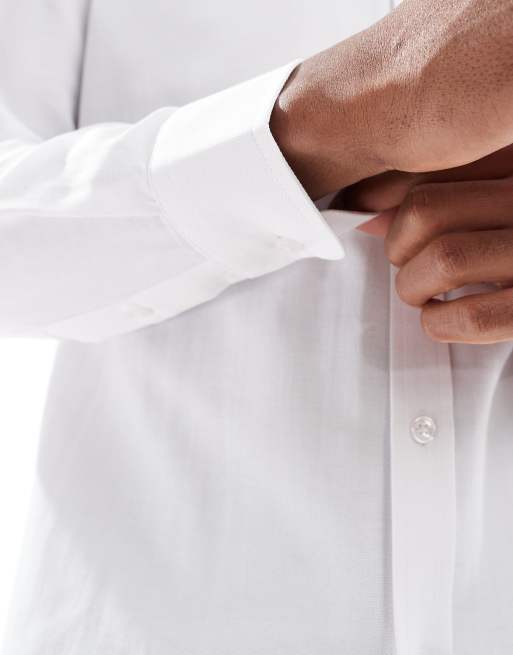 ASOS DESIGN - Chemise Oxford classique - Blanc, 2 de 4