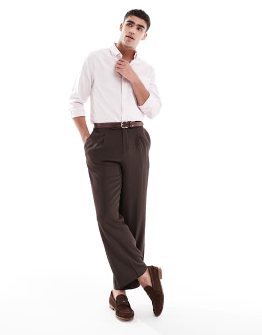 ASOS DESIGN - Chemise Oxford classique - Rose clair, 3 de 4